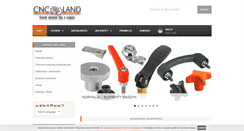 Desktop Screenshot of cncland.pl
